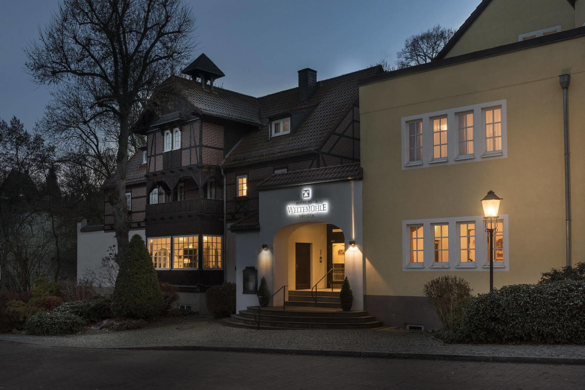 Hotel Villa Weltemuehle Drezda Kültér fotó